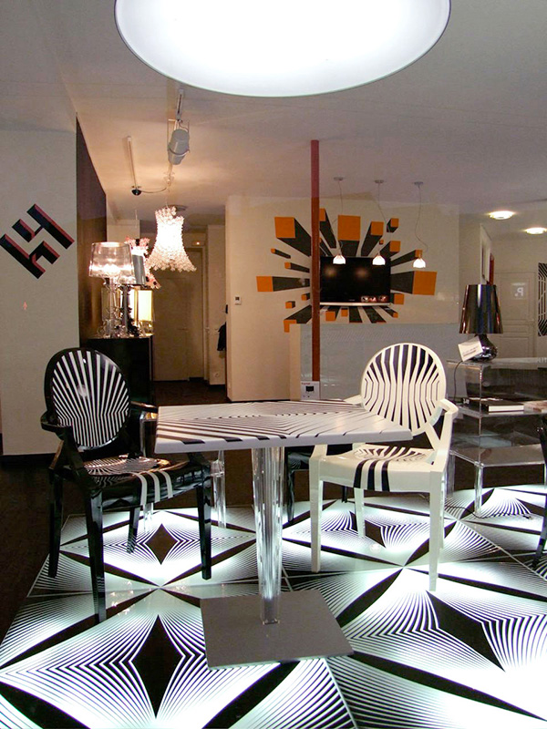 exposition design murale biennale de design saint-étienne boutique kartell guillaume klein