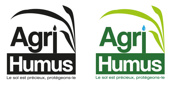 logo agrihumus réalisé par guilllaume klein