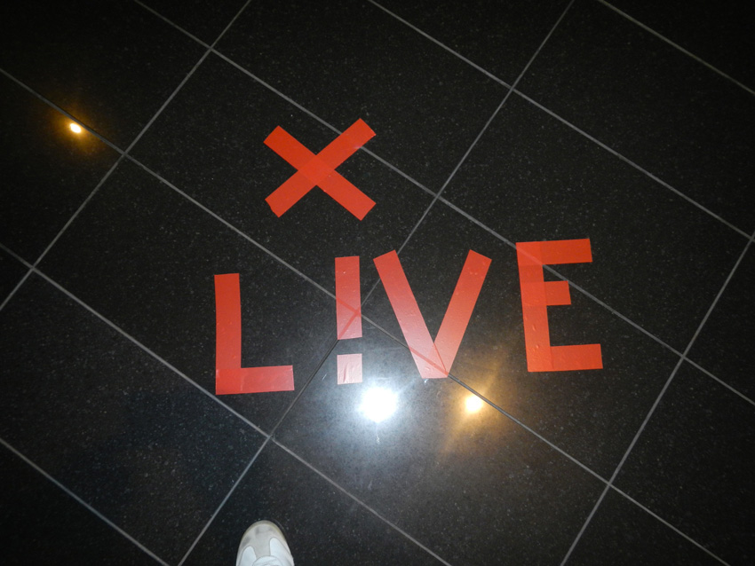 anamorphose lacoste live guillaume klein